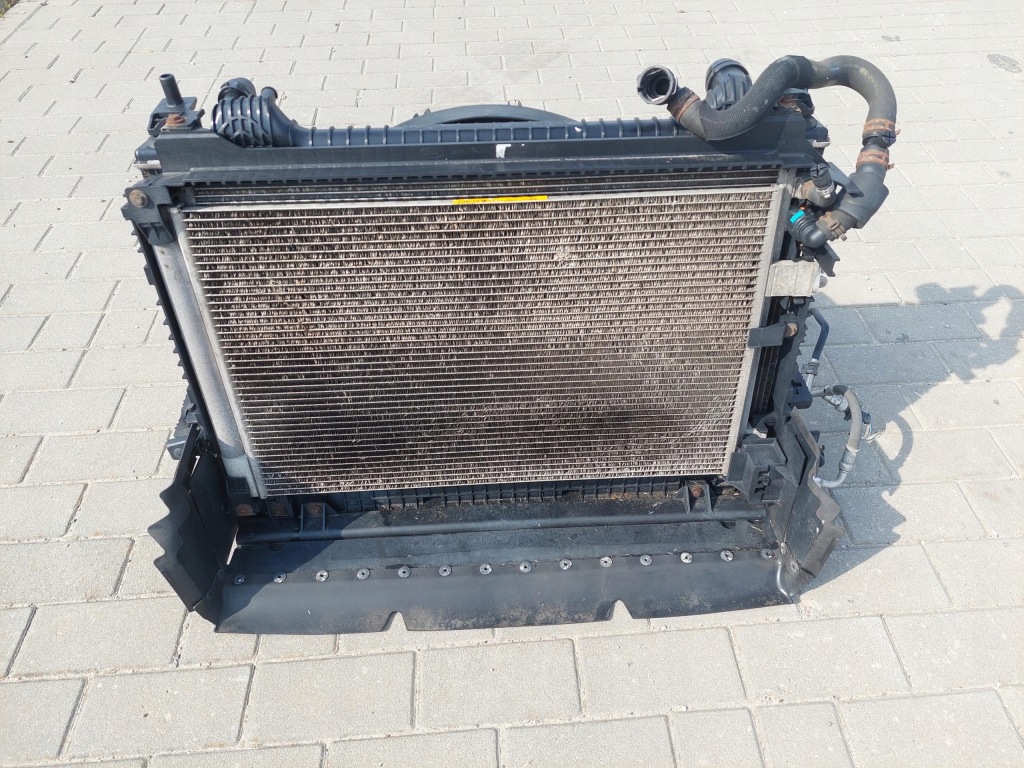 фото №5, Комплект радиатор радиатор вентилятор jaguar xf ii x260 2.0 d автоматическая коробка передач