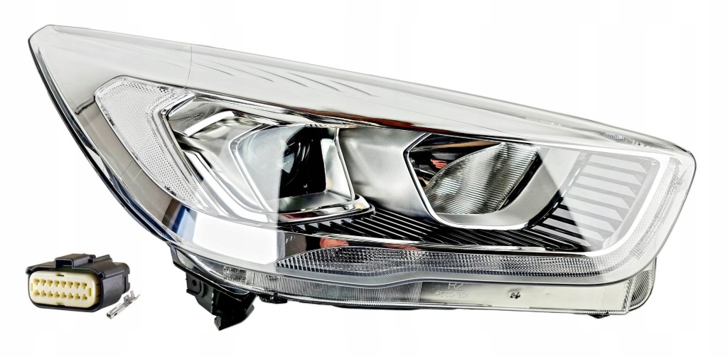 фото №1, Ford kuga mk2 escape lift 2016 - лампа перед фара правий drl оригінальний номер _ 23614