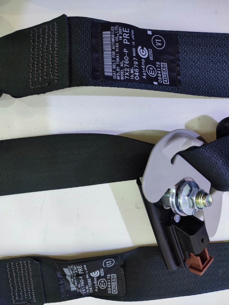 фото №4, Lexus rx 450h ремни безопасности комплект 20r.