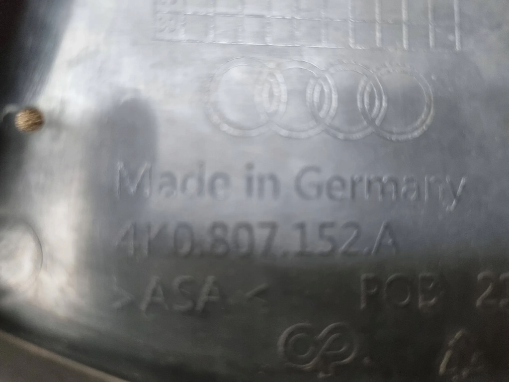 фото №6, Audi a6 s6 c8 4k 2020 перед сторона правая решётка, заглушки