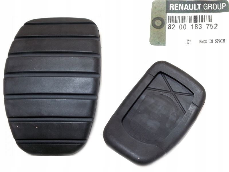 фото №8, Оригінальний номер renault накладка педалі гальма/зчеплення renault clio ii, espace iv, kangoo