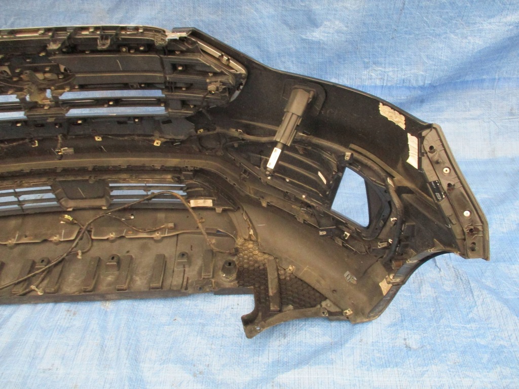 фото №12, Бампер перед передний ford edge ii lift омыватель цвет agate black металлик