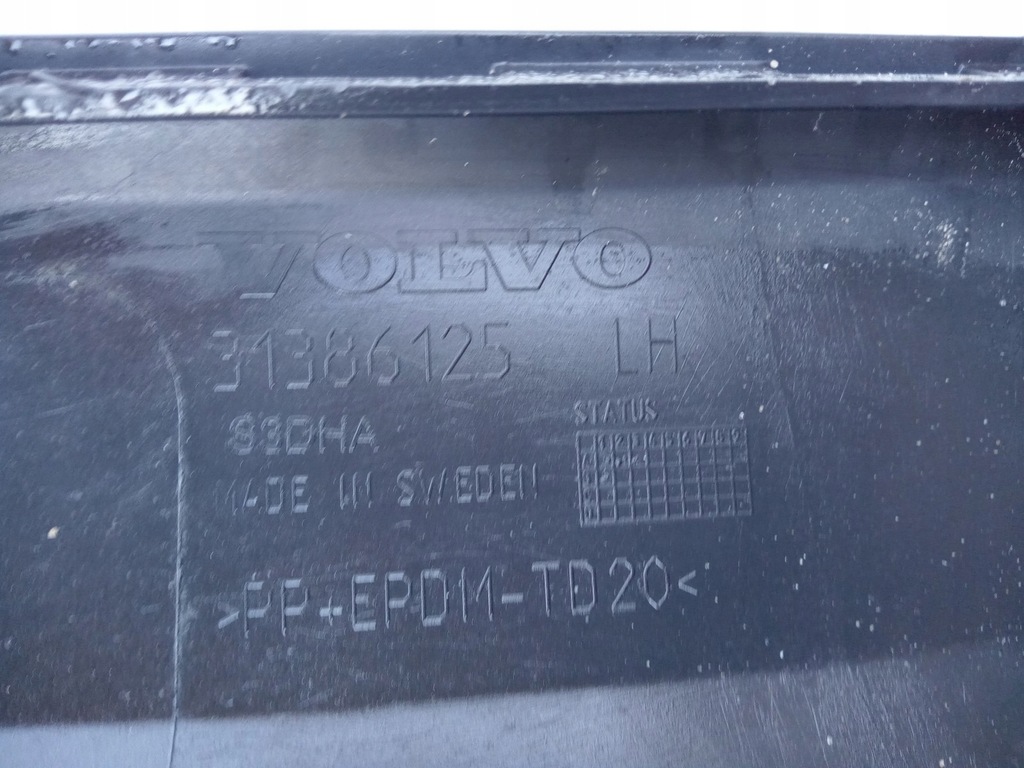 фото №8, Молдинг поріг ліва накладка volvo v90 s90 ii 15-