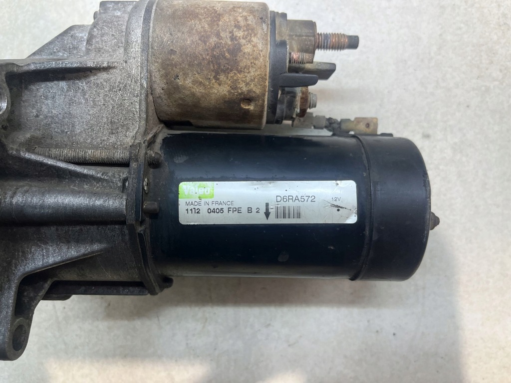 фото №6, Стартер peugeot 206 sw 1.4 d6ra572