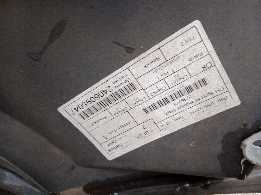 фото №7, Бампер задня задній mini clubman sport f54