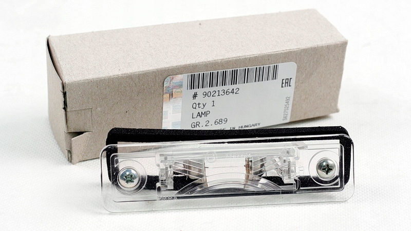 фото №1, Лампа подсветка номерного знака rej opel vectra omega