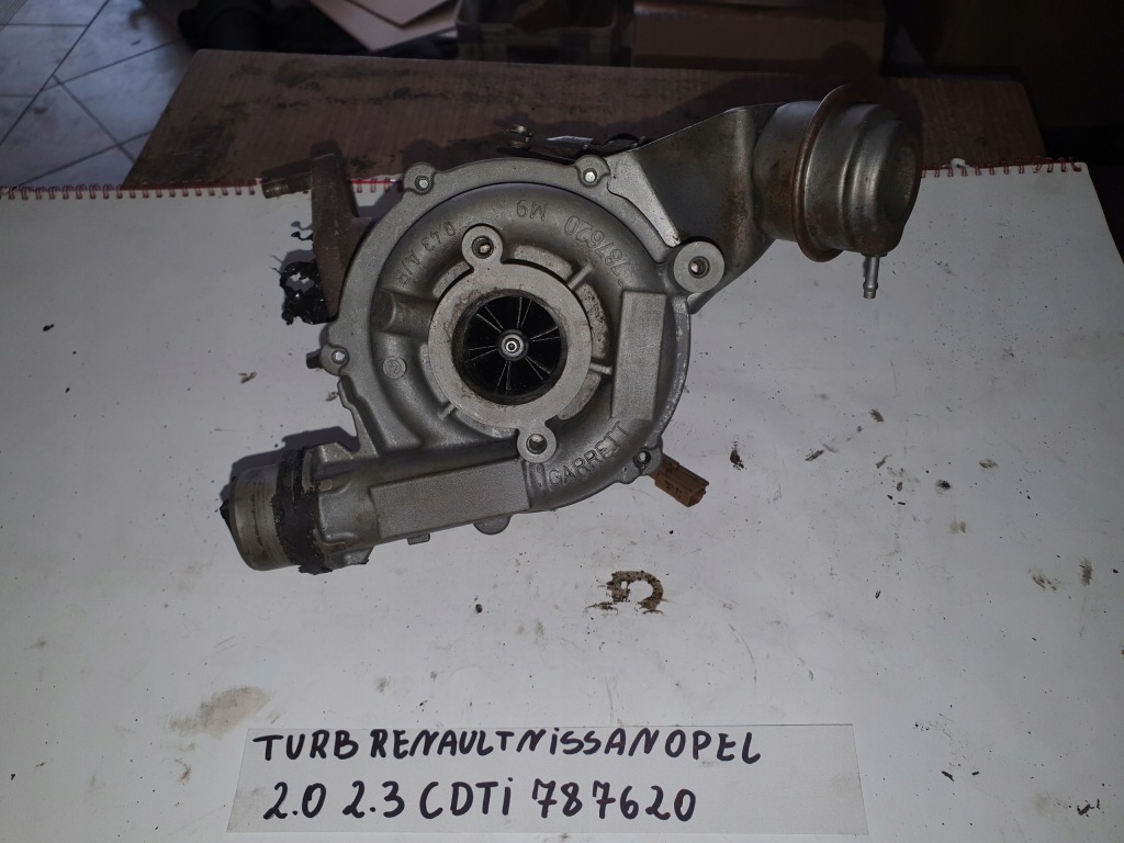 фото №1, Турбонагнетатель renault nissan opel 2.0 2.3 cdti 787620