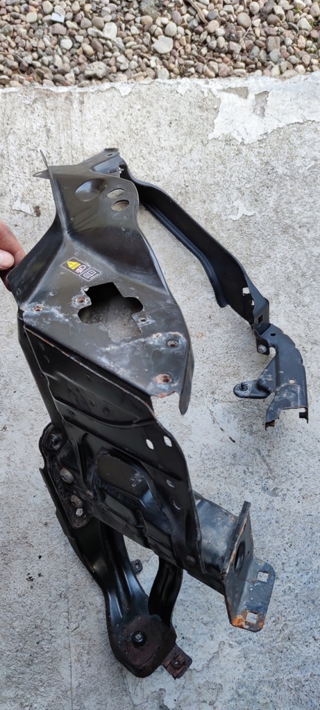 фото №4, Mercedes w219 панель фары левый передний зона деформации