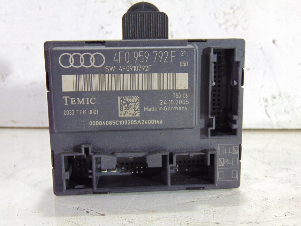 фото №1, Модуль блок керування двері правий перед a6 c6 4f0959794f