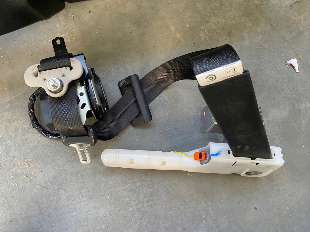 фото №4, Nissan leaf i консоль подушки безопасности ремни датчик