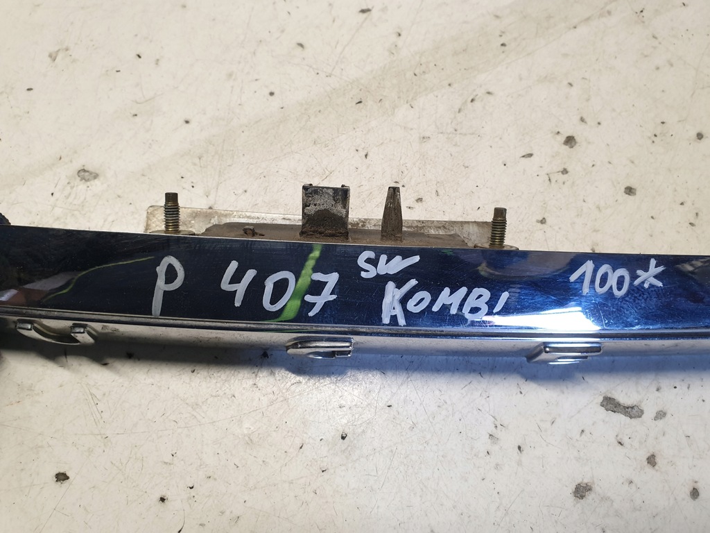 фото №6, Накладка кришки багажника peugeot 407 sw kombi