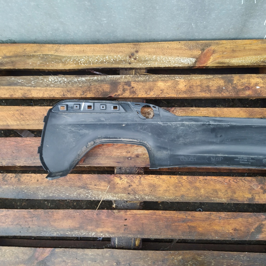 фото №7, Спойлер дифузор бампер задня bmw 5 g30 g31 m-pakiet 8064718