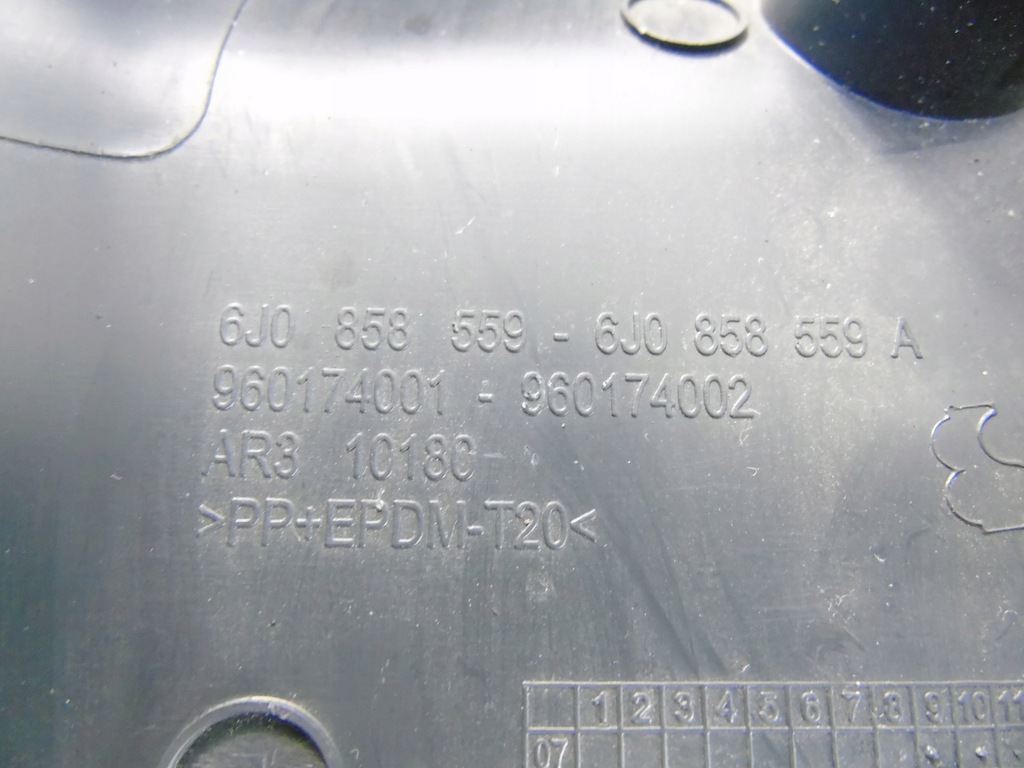 фото №7, Захист корпус колонки замка запалювання seat оригінальний номер 6j0858559