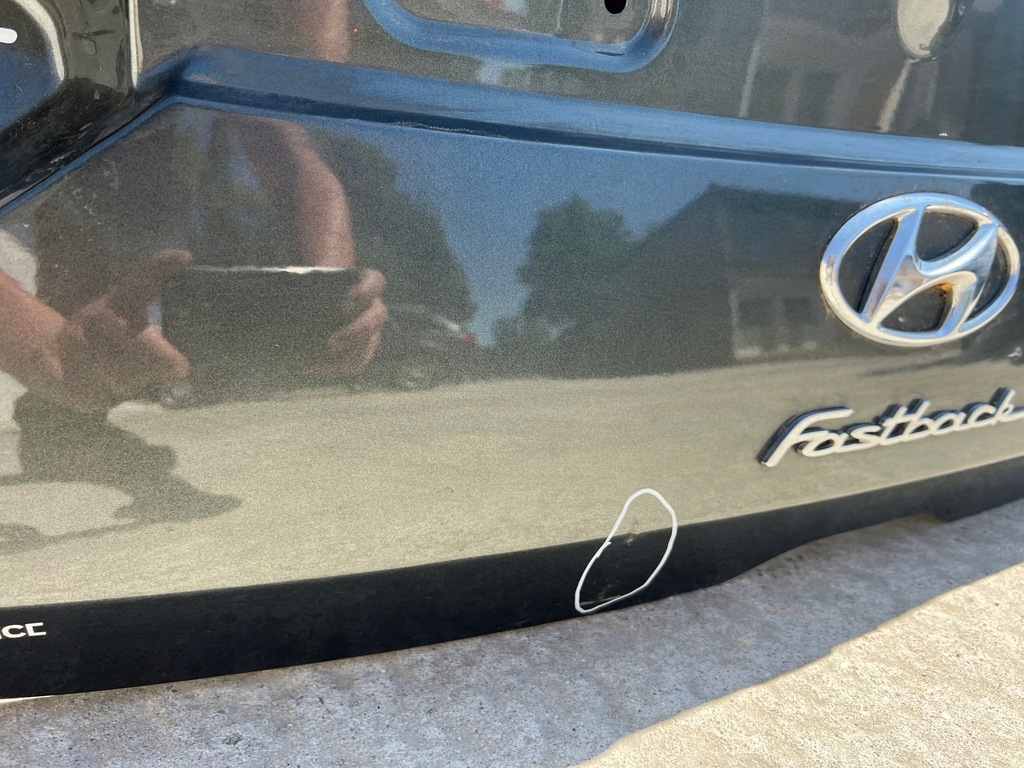 фото №6, Крышка багажника задняя задняя hyundai i30 fastback od 2018
