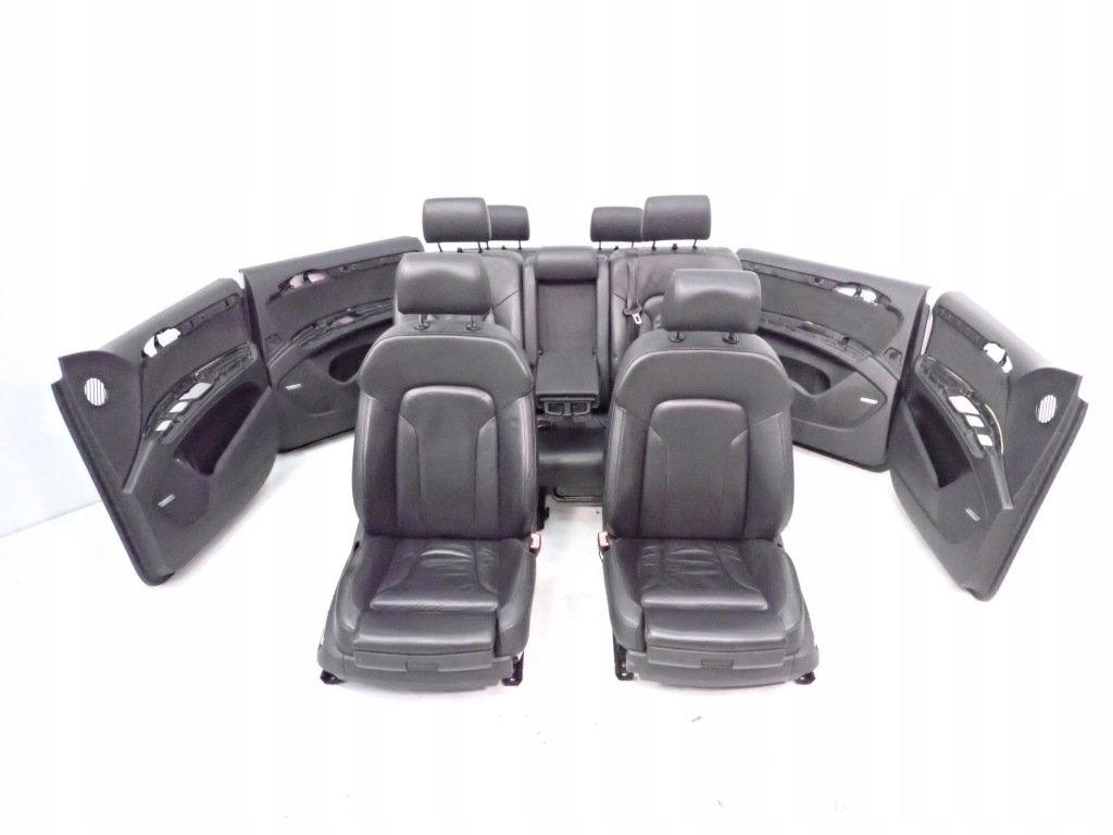 фото №1, Сидіння шкіра s-line 7-osób з підігрівом audi q7 4l