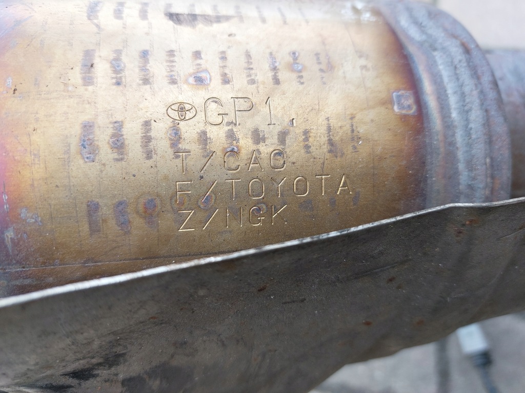 фото №7, Катализатор gp1 tb1 toyota prius plus iv 20r