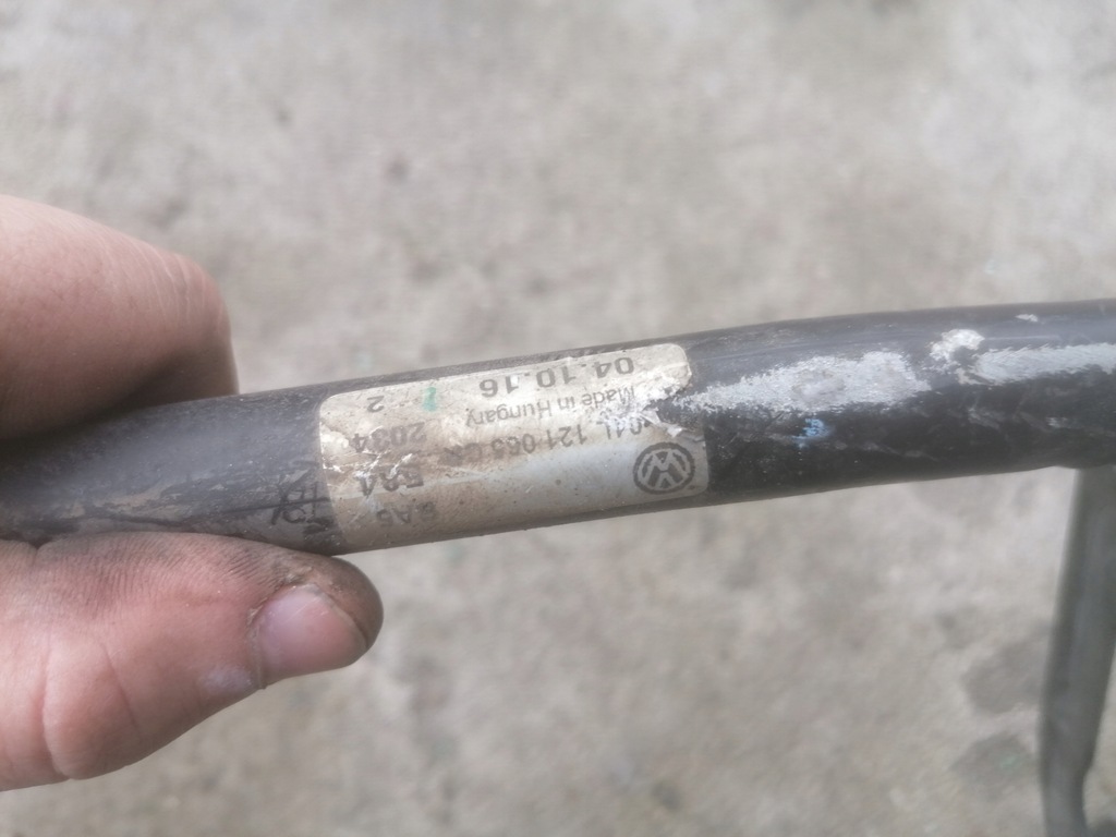 фото №6, Шланги wody seat leon iii 04l121065c