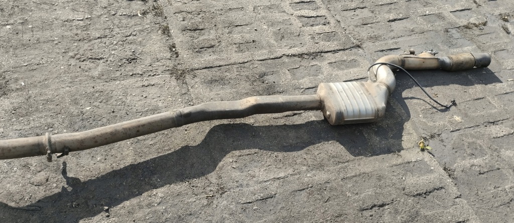 Гаситель конечный катализатор выхлоп труба выхлопная mercedes glc w253 2.2 cdi Недорого