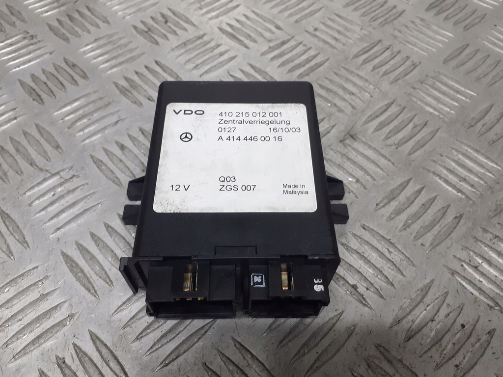 фото №1, Модуль замка центрального mercedes vaneo w414 1.9