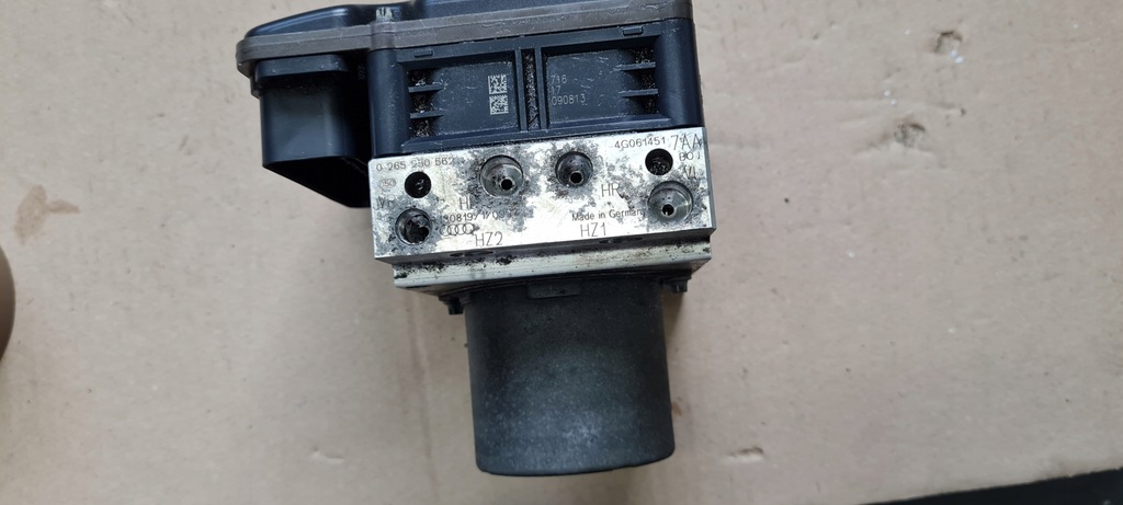 фото №8, A6 c7 4g насос тормозная abs 4g0907379l 4g0614517aa a7 4g