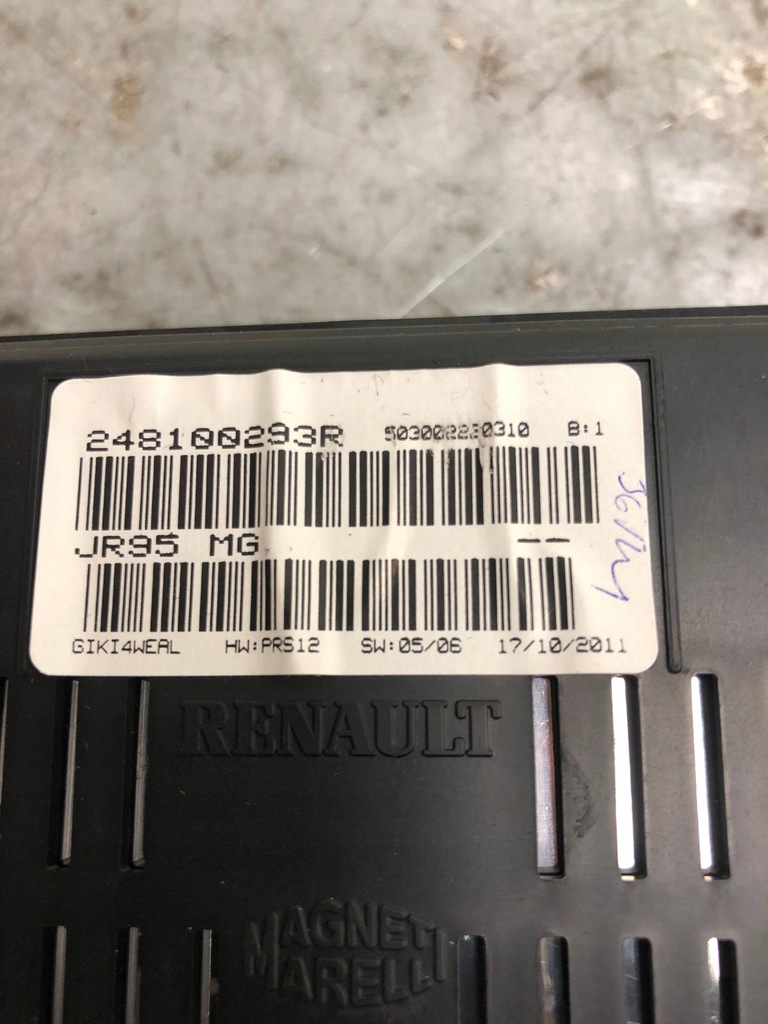 фото №3, Дисплей экран renault scenic iii 248100293r