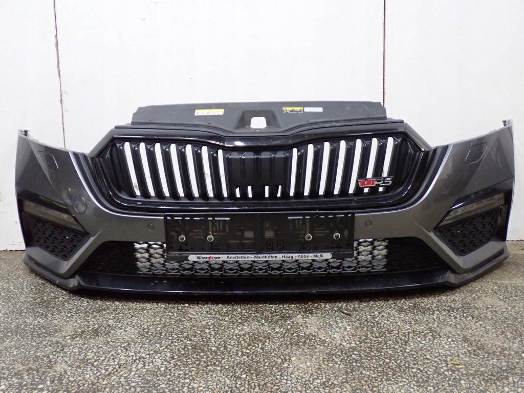 фото №7, Kompletny перед капот лампы бампер europa skoda octavia 4 iv rs 23r