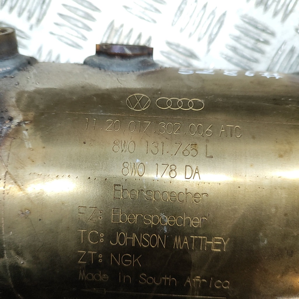 фото №7, Audi a5 2024 фильтр частиц твердых катализатор / fap / dpf