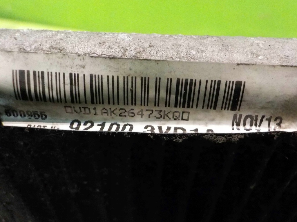 фото №4, Nissan note e12 ii 1.5 dci 14r радиатор кондиционера 921003vd1a