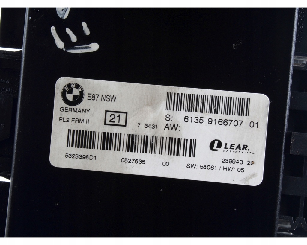 фото №8, Модуль блок керування світла bmw e87 9166707