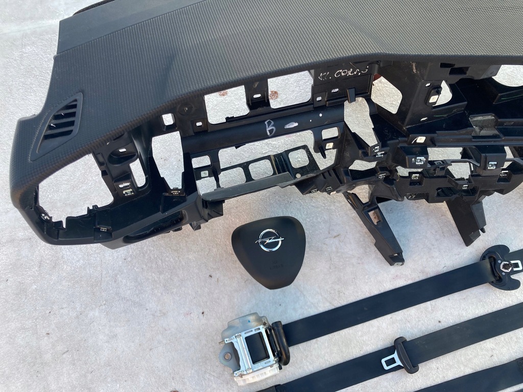 фото №5, Opel mokka 2 ii панель приладів панель приладів консоль подушки безпеки ремені