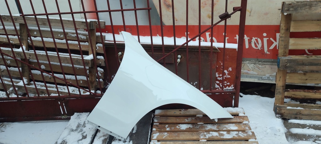 фото №14, Крыло правый aluminiowy передний mercedes c-klasa w206 od 02.21 лак 144