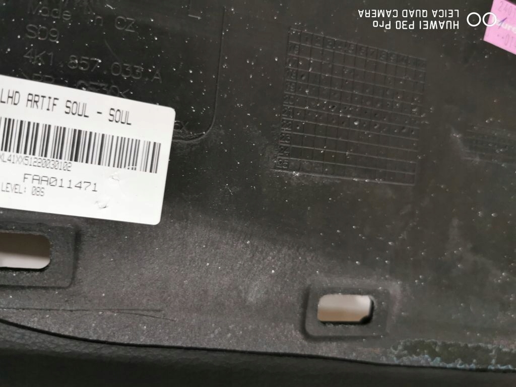 фото №12, Audi a6 a7 c8 комплект шкіра гладка з проекційний дисплей подушка безпеки панель приладів ремені консоль 4k8