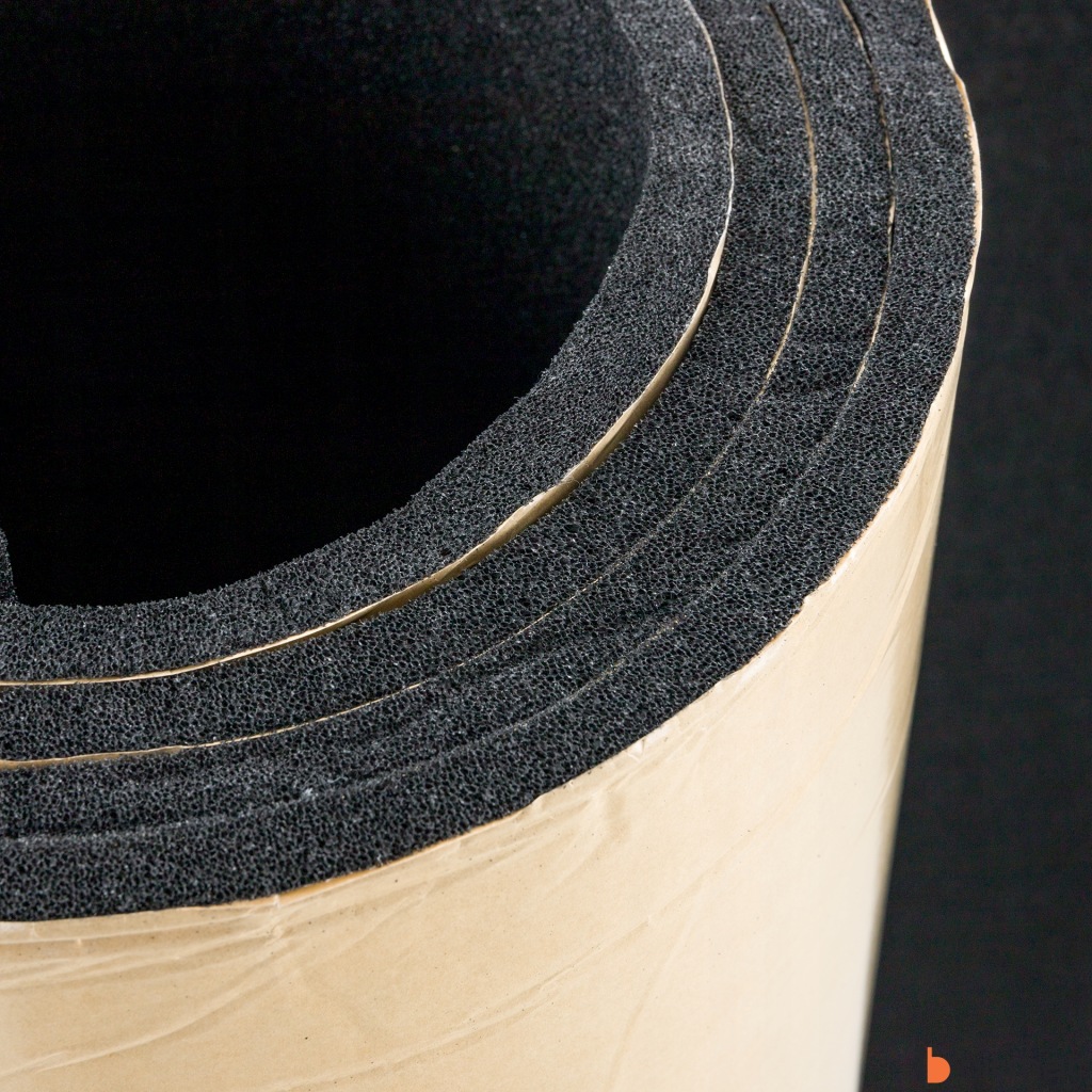 Піна шумоізоляційна мат trudnopalna klej15mm до відсік двигуна поглинач Доставка