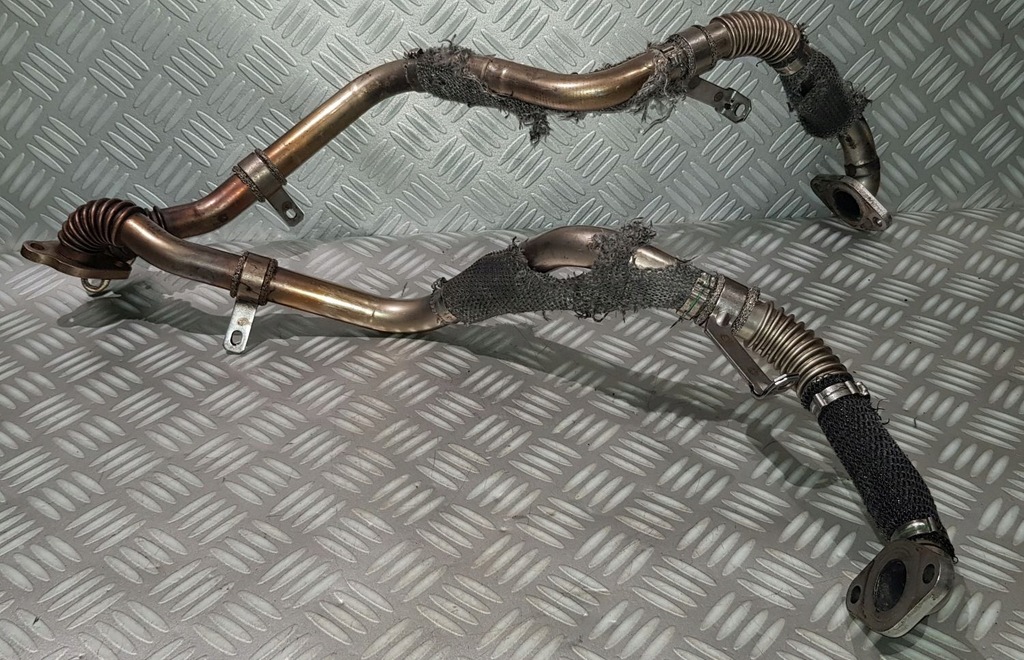 фото №6, Vw touareg 7l phaeton 5.0 tdi v10 труба шланг трубка выхлопных газов egr 07z131520h