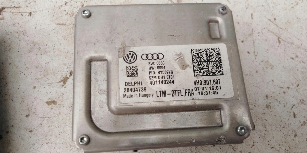 фото №8, Audi a8 4h lift преобразователь преобразователи 7pp941472k 4h0907697