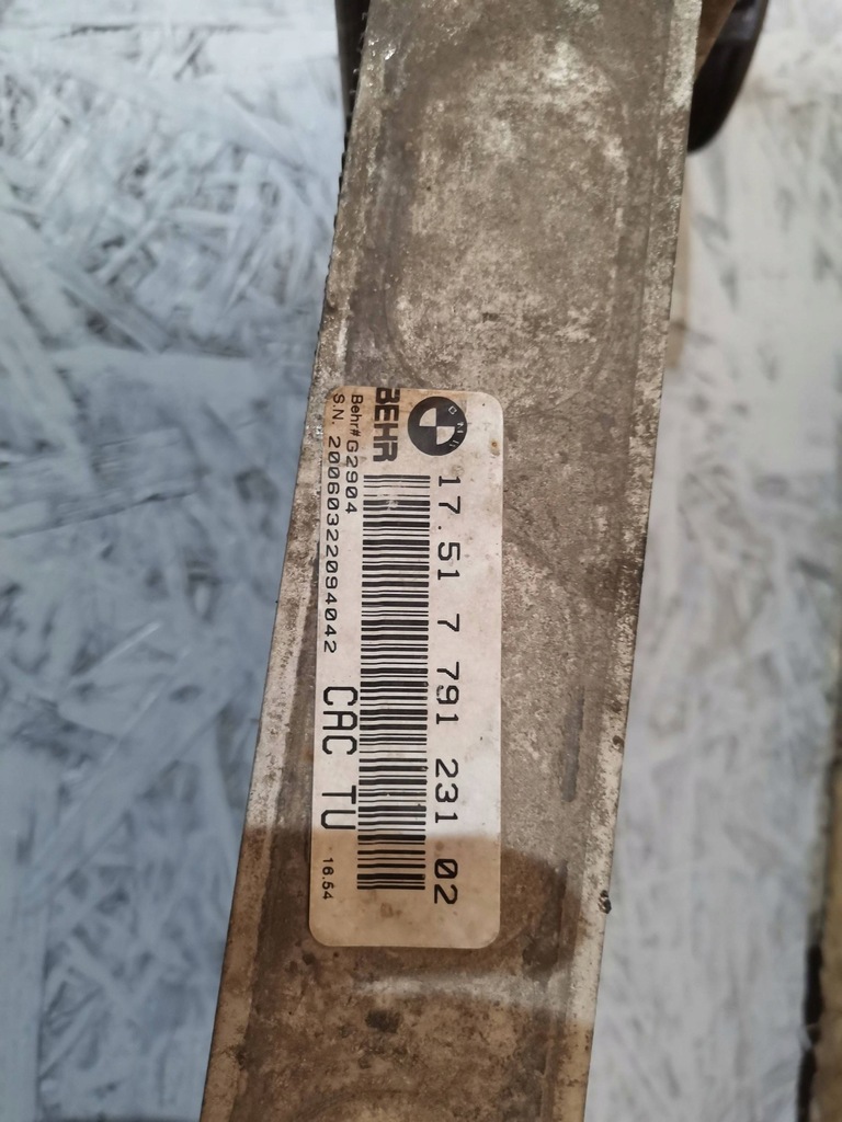 фото №9, Интеркулер bmw x5 e53 7791231