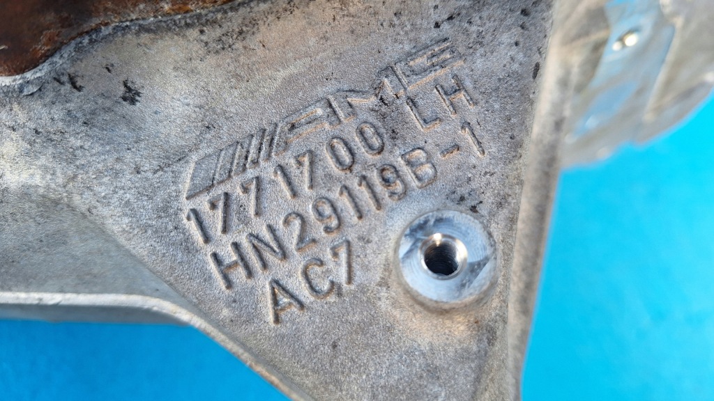 фото №7, Mercedes w177 w118 amg поворотный кулак левая передняя