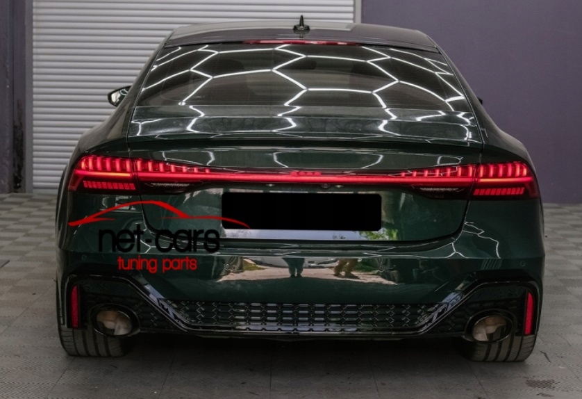 фото №13, Бампер задня audi a7 c8 4k 18- wz rs6 s6 abt quattro sline насадка b