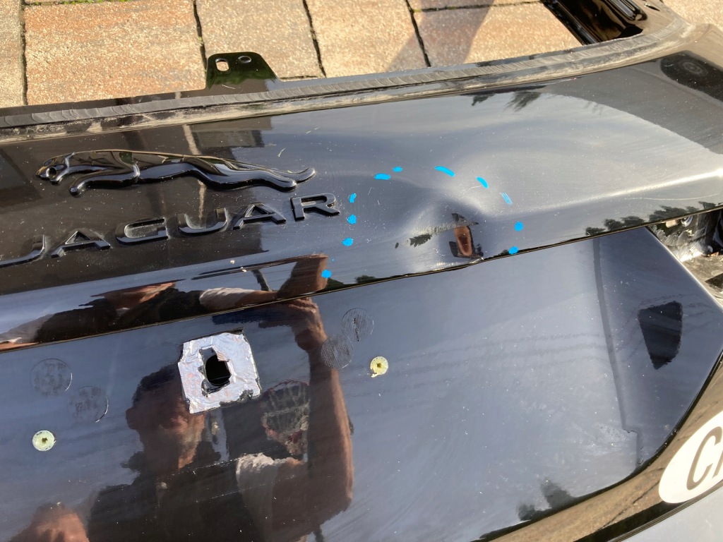 Jaguar e-pace кришка багажника багажника задній задня 2018- в Україні