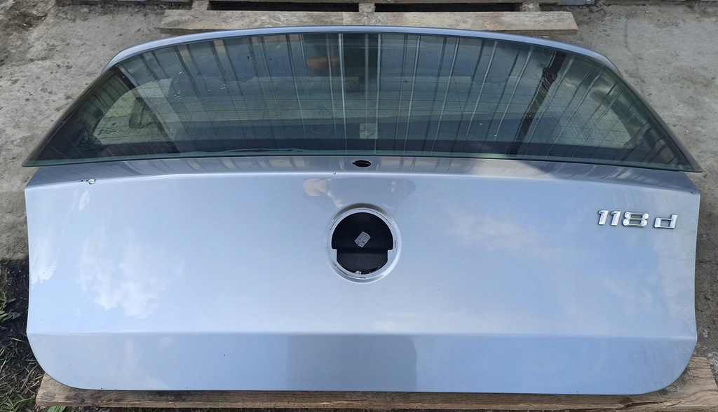 фото №8, Кришка багажника задня bmw 1 e87 fl quarzblau a18/7 оригінал