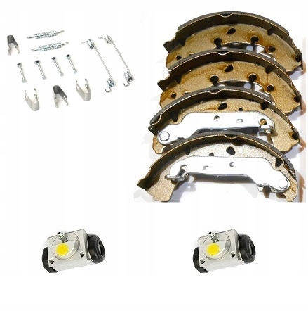 фото №1, Тормозные колодки цилиндрики spr. ford fusion fiesta mazda 2