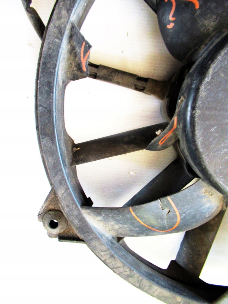 фото №3, Ford fiesta mk7 вентилятор радиатора