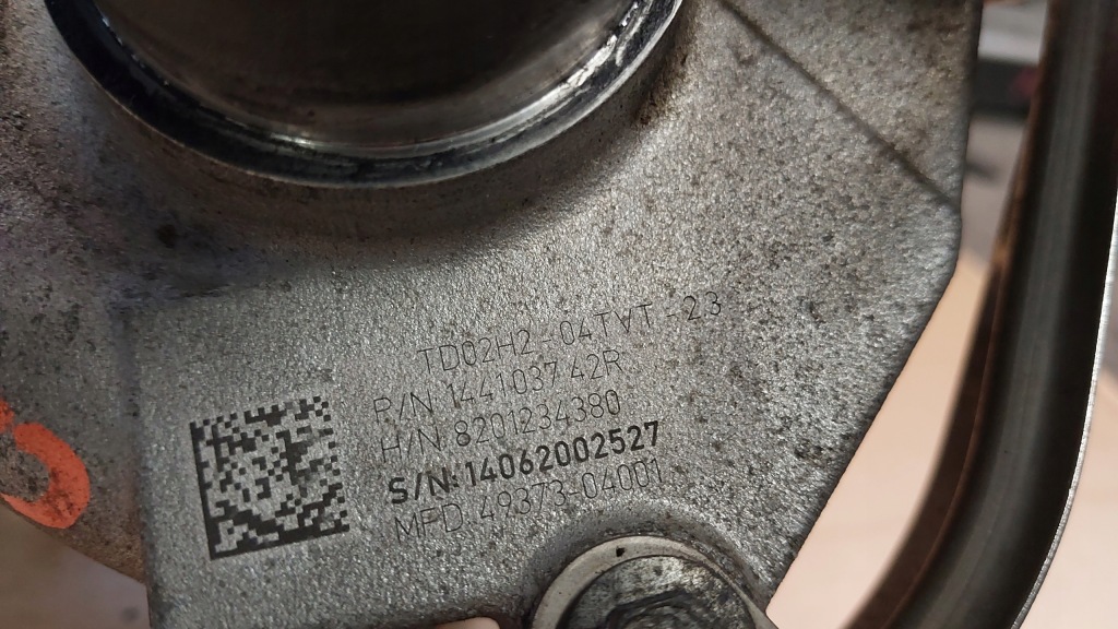 Турбонагнітач renault clio 0,9 tce 144103742r Доставка