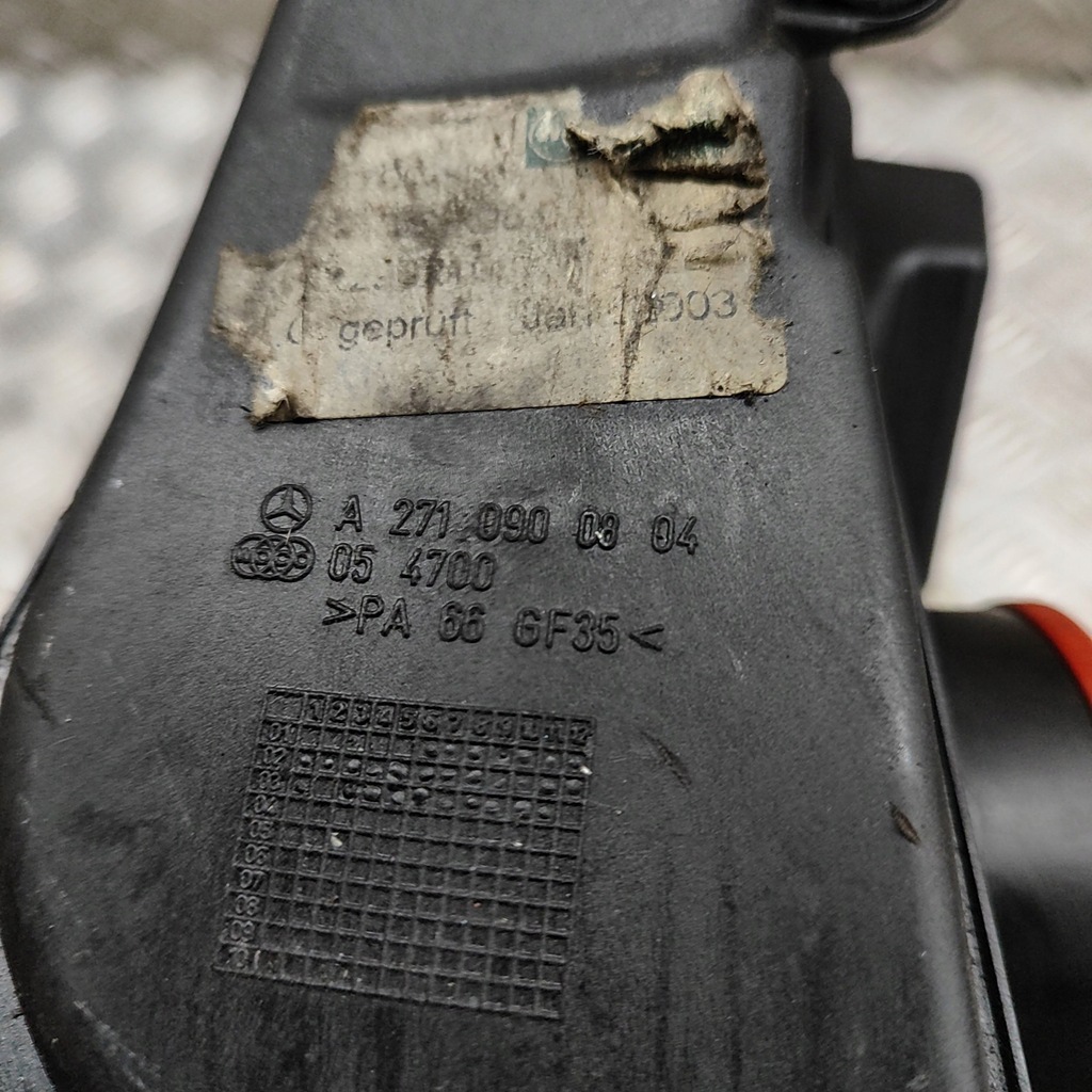 фото №6, Mercedes-benz slk r171 2005 резонатор / повітрозабірник повітря