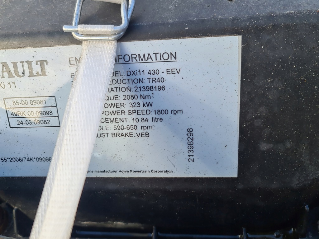 фото №5, Двигатель kompletny renault premium dxi 430 460 lift