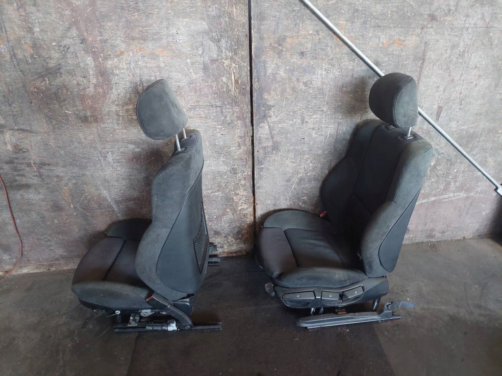 фото №9, Комплект сидінь перед + заднє сидіння задня + обшивки bmw e46 kombi sportsize алькантара