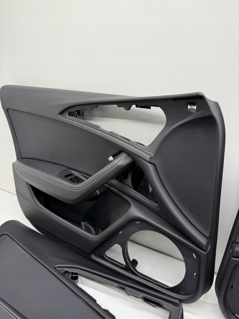 фото №5, Audi a6 s6 c7 обшивка обшивки двері шкіра білий nić комплект europa ambiente