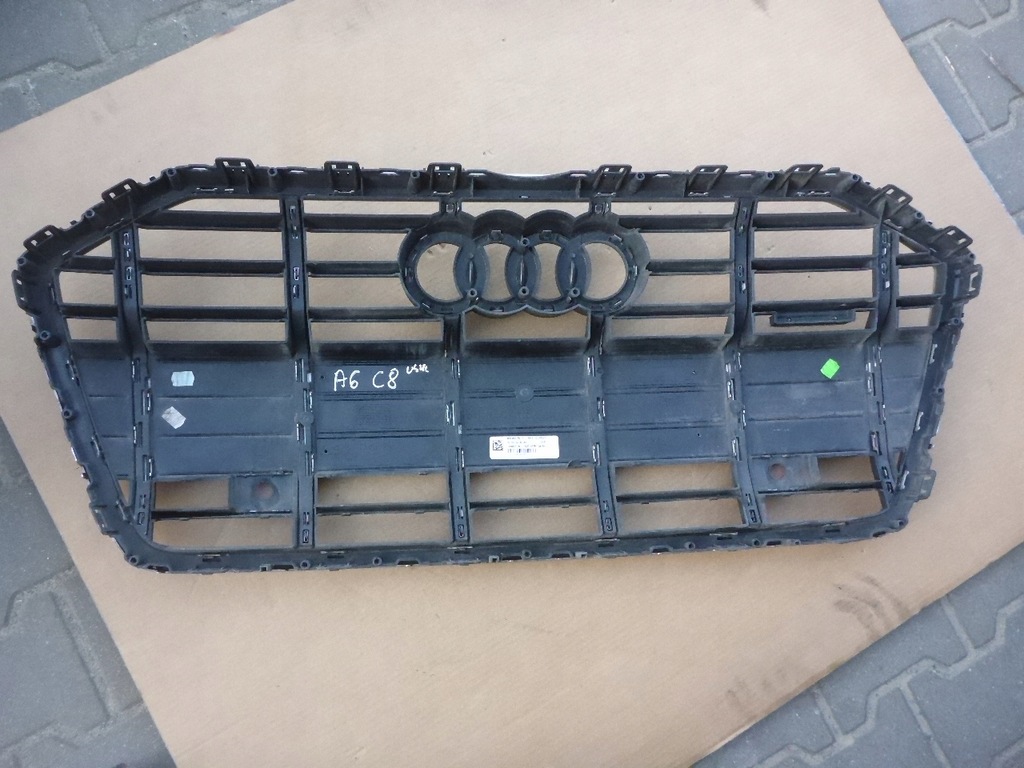 фото №14, Audi a6 c8 allroad 2018- решётка радиатора решётка радиатора оригинал