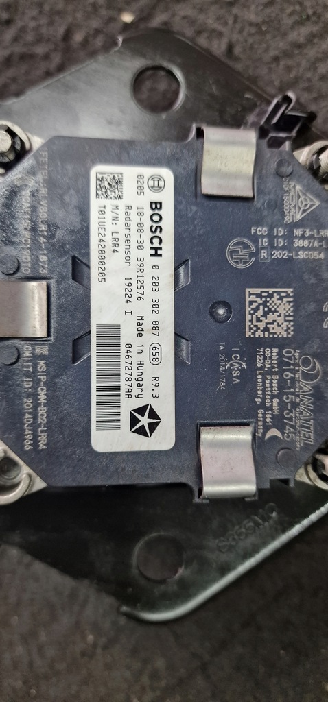 фото №5, Jeep grand cherokee wk2 2016 2017 2018 2019 радар датчик швидкості