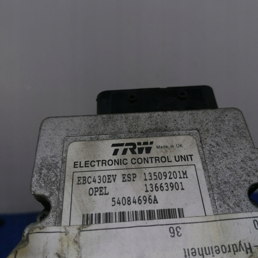 Opel signum блок управления насос abs 13509201m с Разборки
